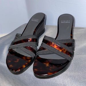 Stuart Weitzman Wedged Slip Ons